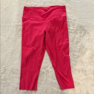 Lululemon Fast and Free 19” leggings